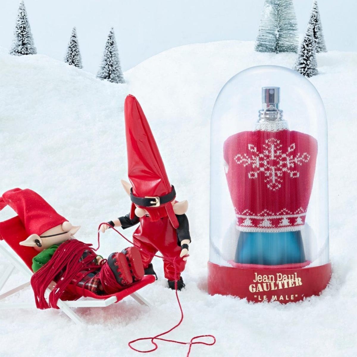 Jean Paul Gaultier "Le Male" EDT Christmas Edition - Cost Plus Perfume