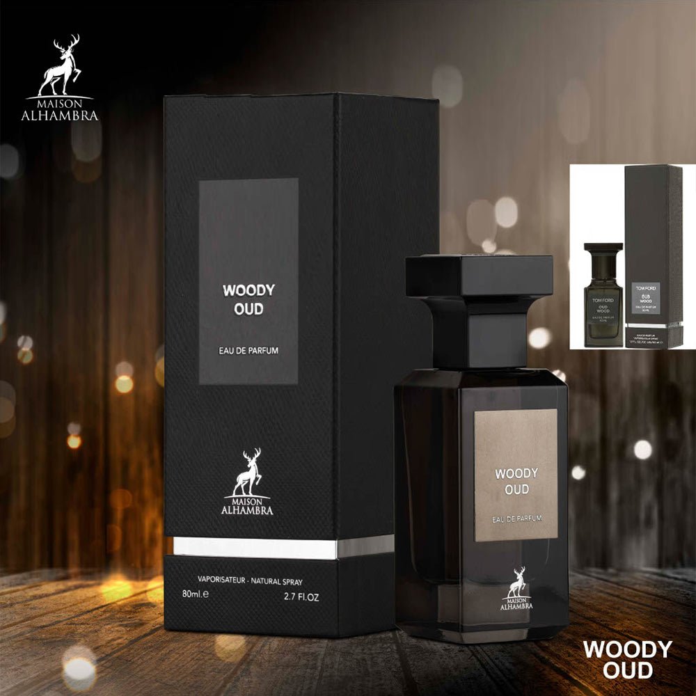 Maison Alhambra Woody Oud EDP | Cost Plus Perfume