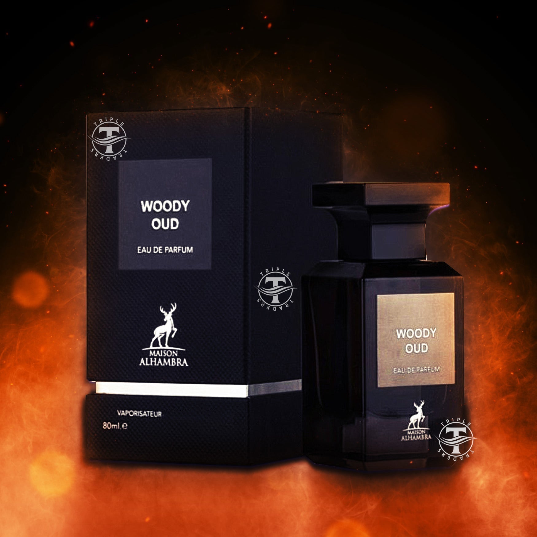 Maison Alhambra Woody Oud EDP | Cost Plus Perfume