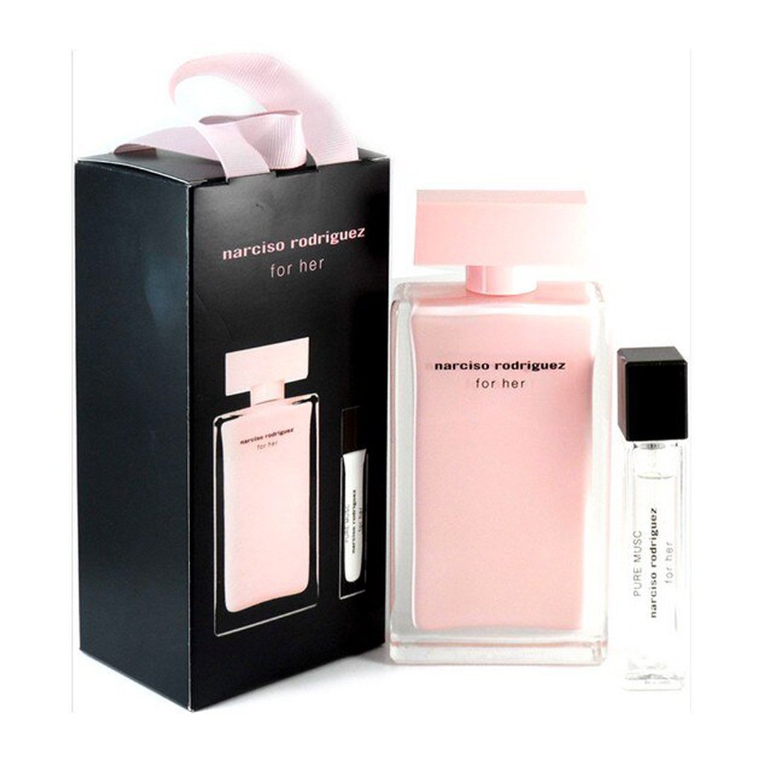 Narciso Rodriguez EDP & Hair Mist Travel Gift Set - Cost Plus Perfume