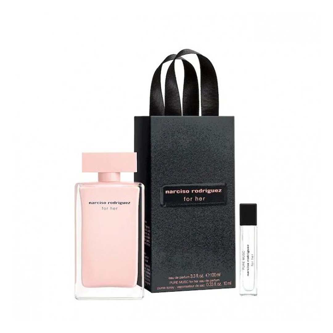 Narciso Rodriguez EDP & Hair Mist Travel Gift Set - Cost Plus Perfume