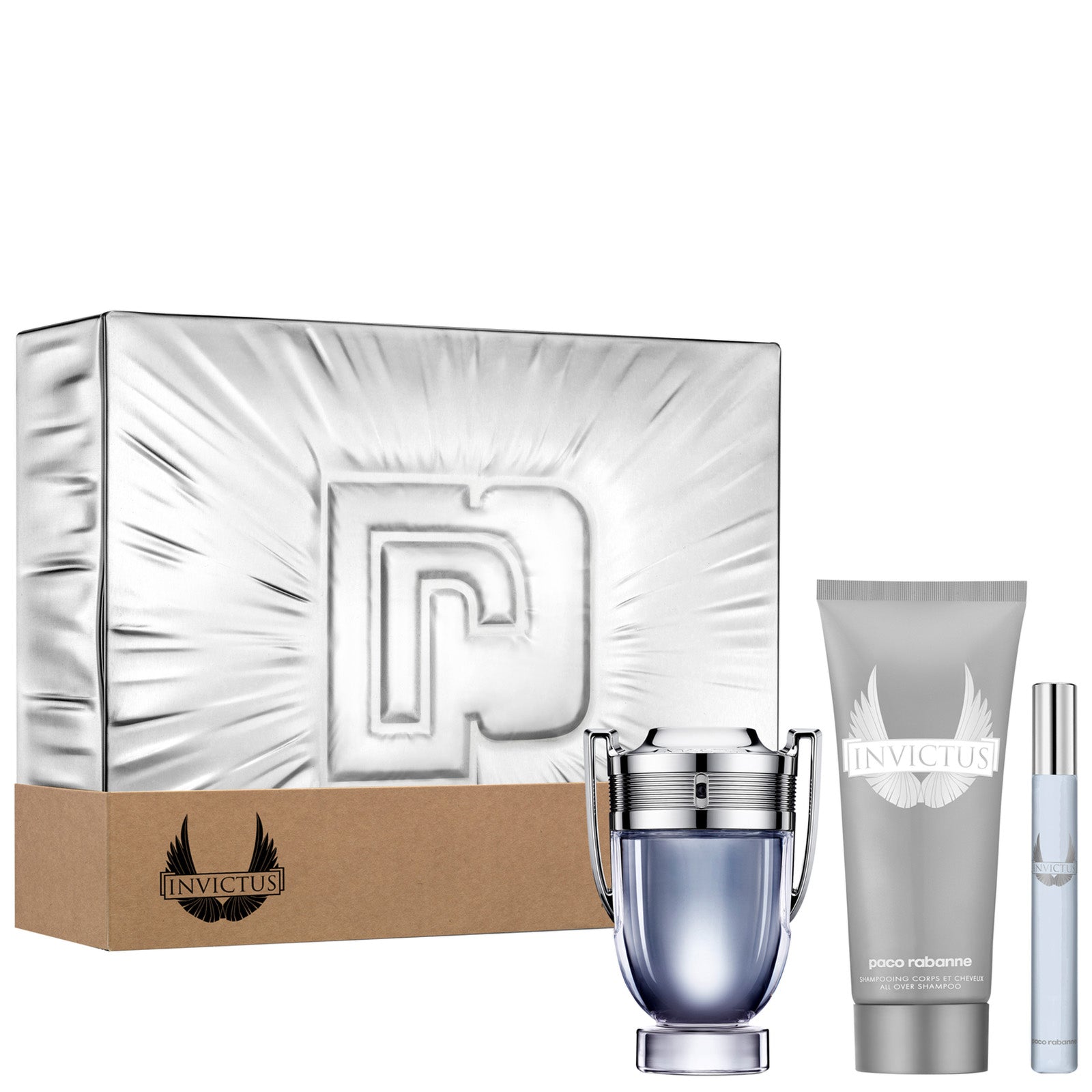 Paco Rabanne Invictus Deluxe Gift Set | Cost Plus Perfume