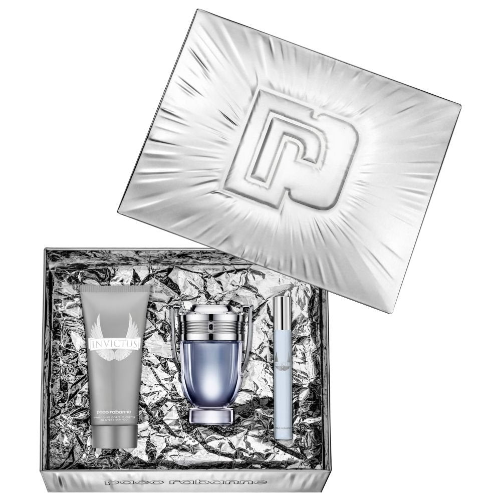 Paco Rabanne Invictus Deluxe Gift Set | Cost Plus Perfume