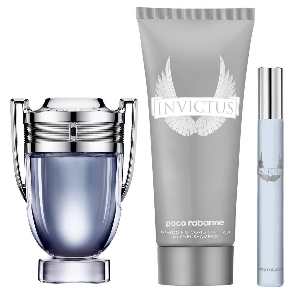 Paco Rabanne Invictus Deluxe Gift Set | Cost Plus Perfume