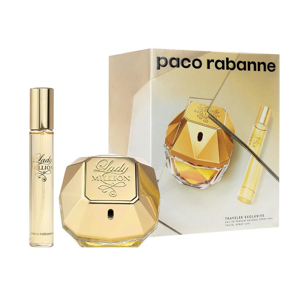 Paco Rabanne Lady Million Travel Gift Set - Cost Plus Perfume