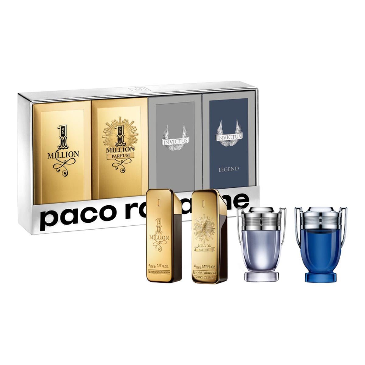 Paco Rabanne Miniature Collection For Men | Cost Plus Perfume