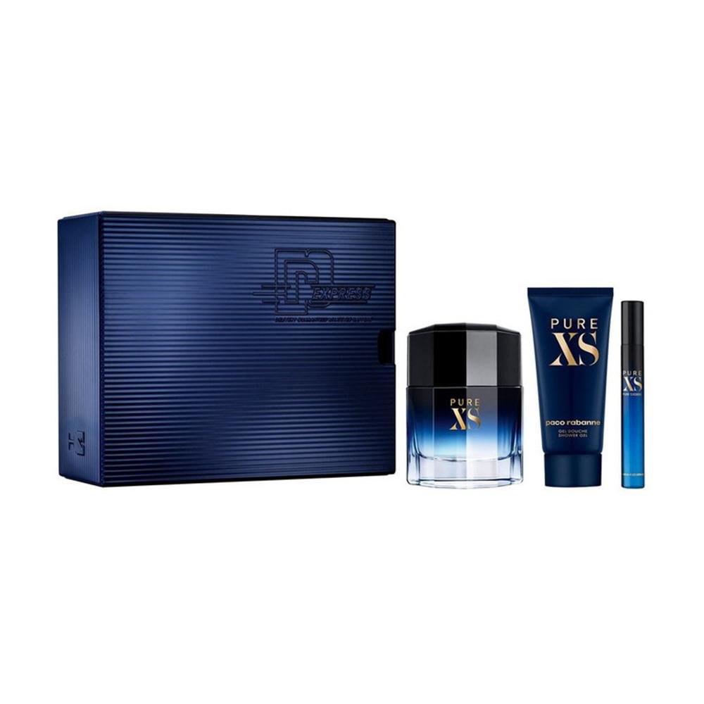 Paco Rabanne Pure XS Shower Gel and Travel Spray Gift Set - Cost Plus Perfume