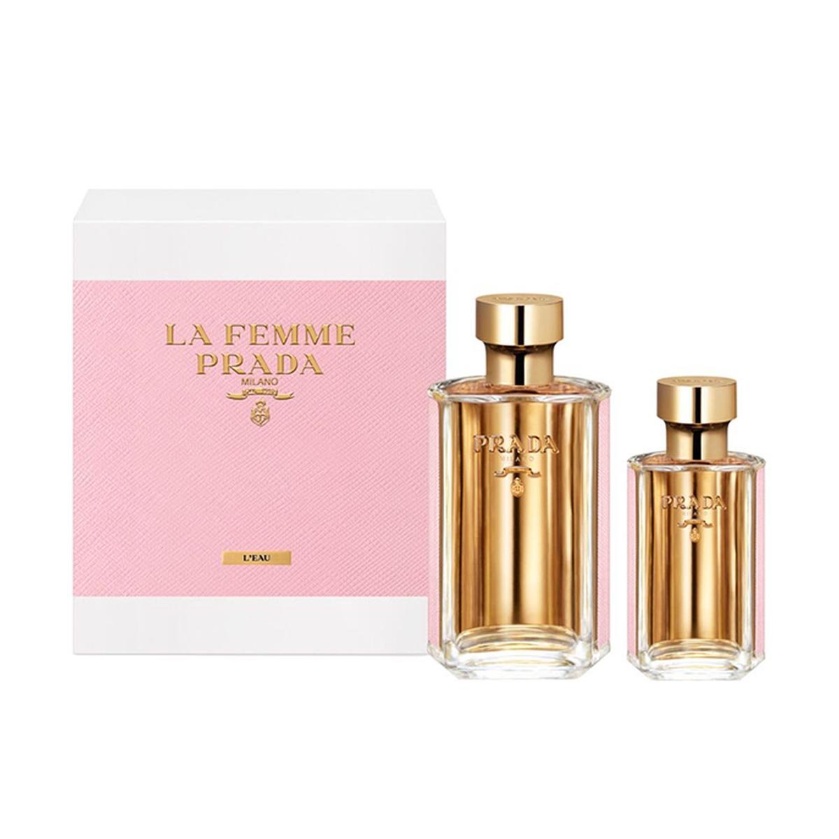 Prada La Femme L'Eau EDT Travel Set - Cost Plus Perfume