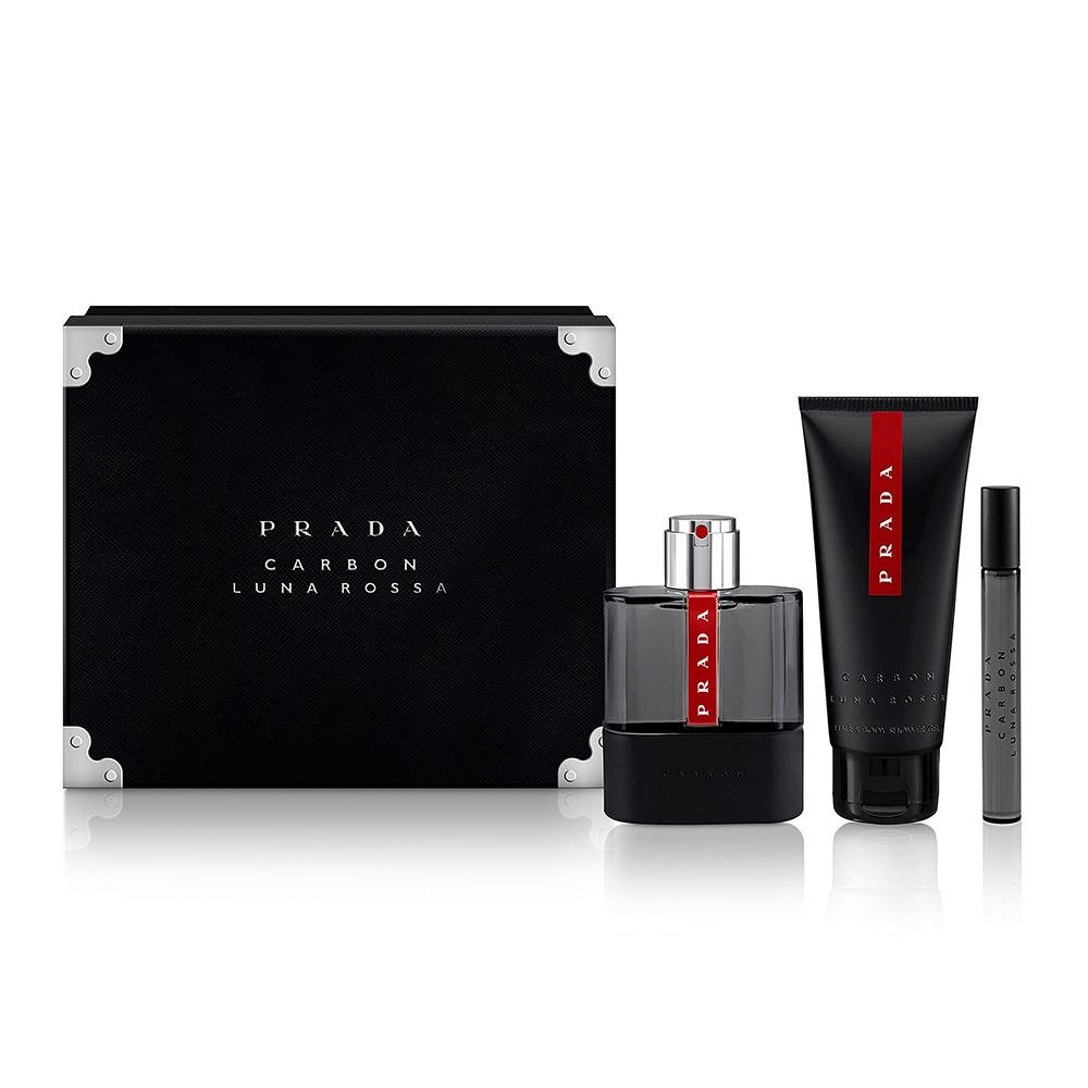 Prada Luna Rossa Carbon Gift Set - Cost Plus Perfume