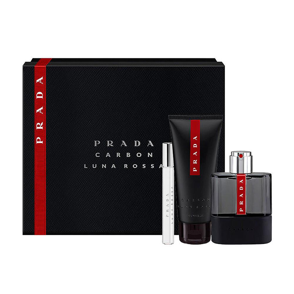 Prada Luna Rossa Carbon Gift Set - Cost Plus Perfume