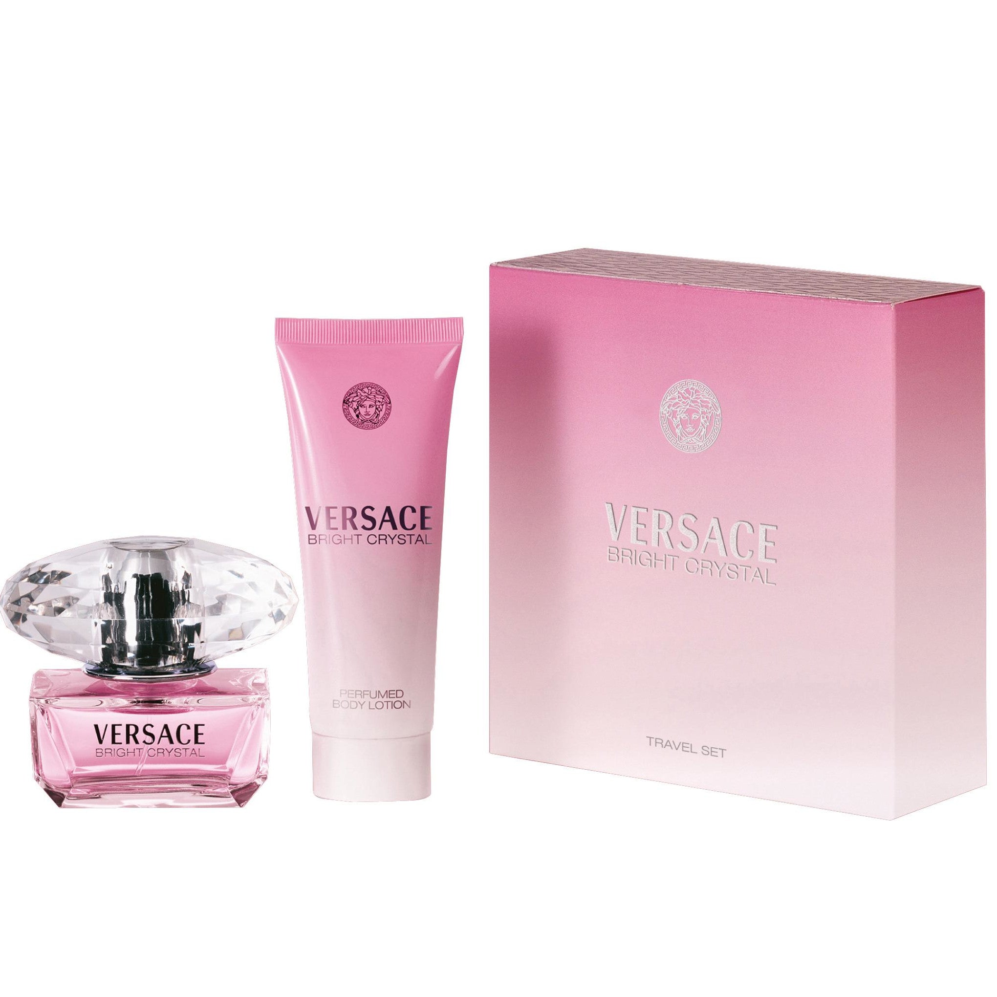 Versace Bright Crystal EDT Body Lotion Set | Cost Plus Perfume