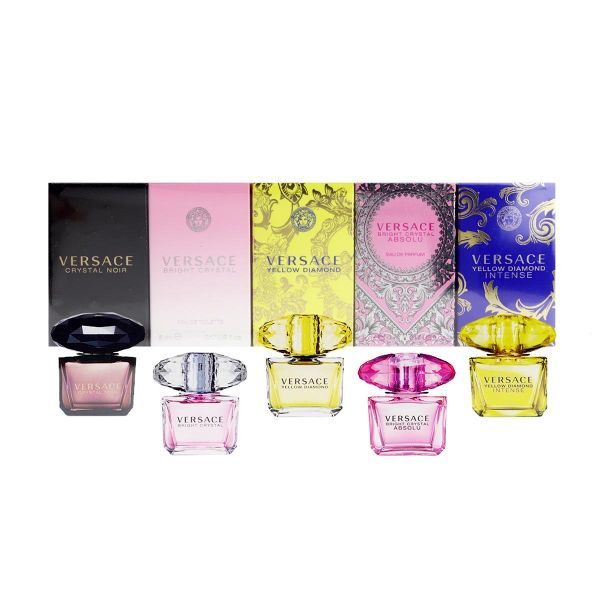 Versace Crystal Miniature Collection For Her - Cost Plus Perfume