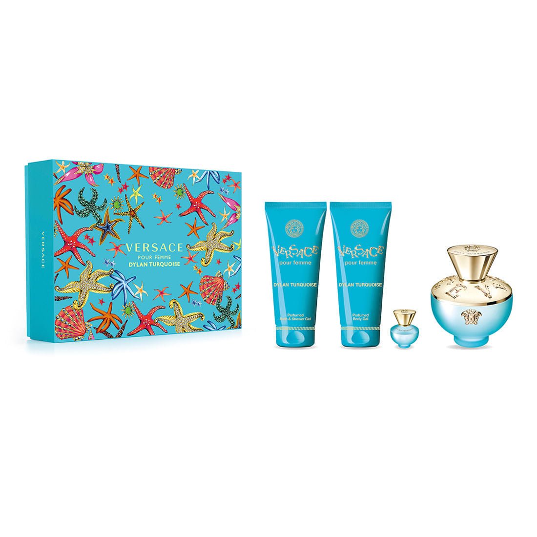 Versace Dylan Turquoise EDT Shower Set | Cost Plus Perfume