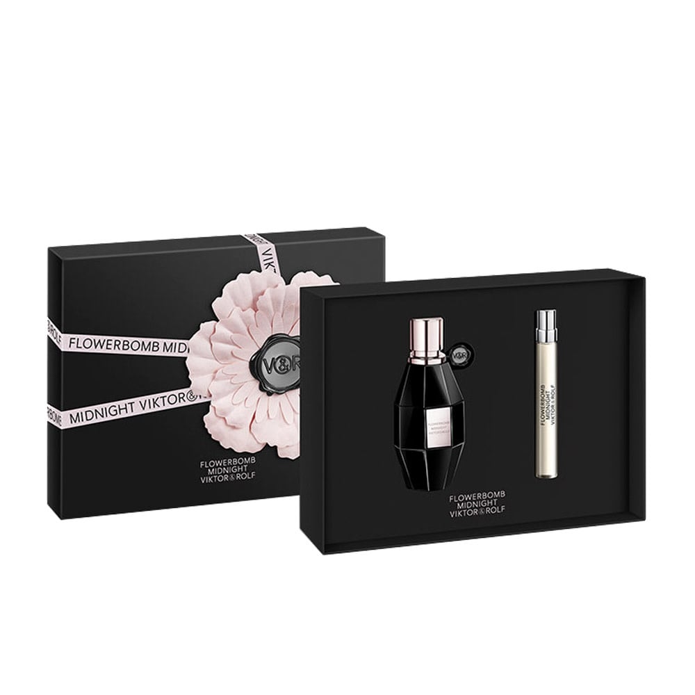 Viktor & Rolf Flowerbomb Midnight EDP Travel Set | Cost Plus Perfume