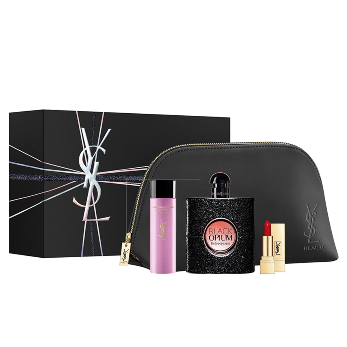 Yves Saint Laurent Black Opium Mini Travel Set - Cost Plus Perfume